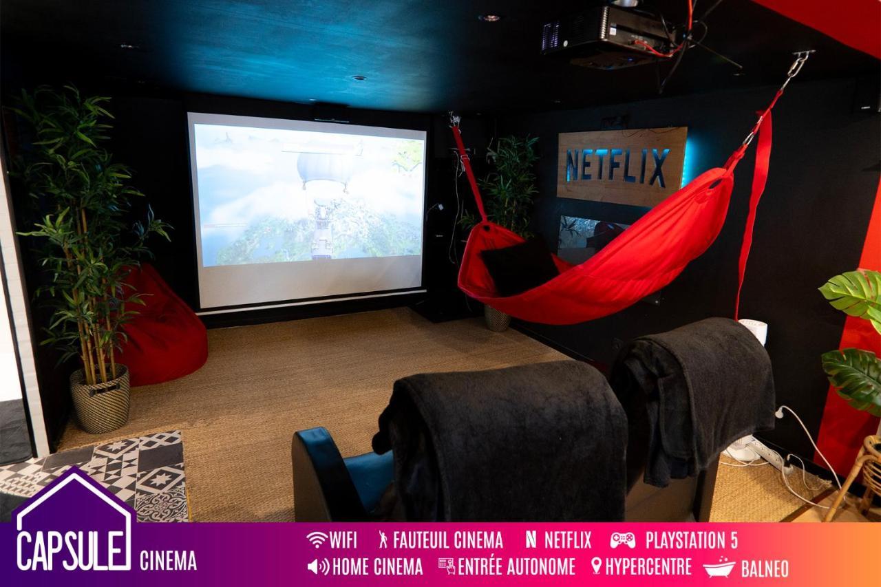 Capsule Cinema - Balneo Home Cinema Playstation 5 발랑시엔 외부 사진